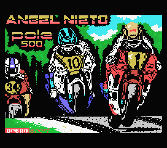 Ángel Nieto Pole 500